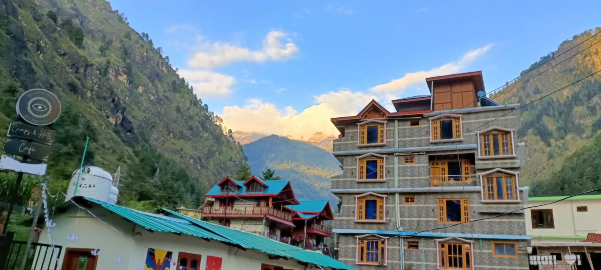 Hotel Dog N Hill Kasol Zewnętrze zdjęcie