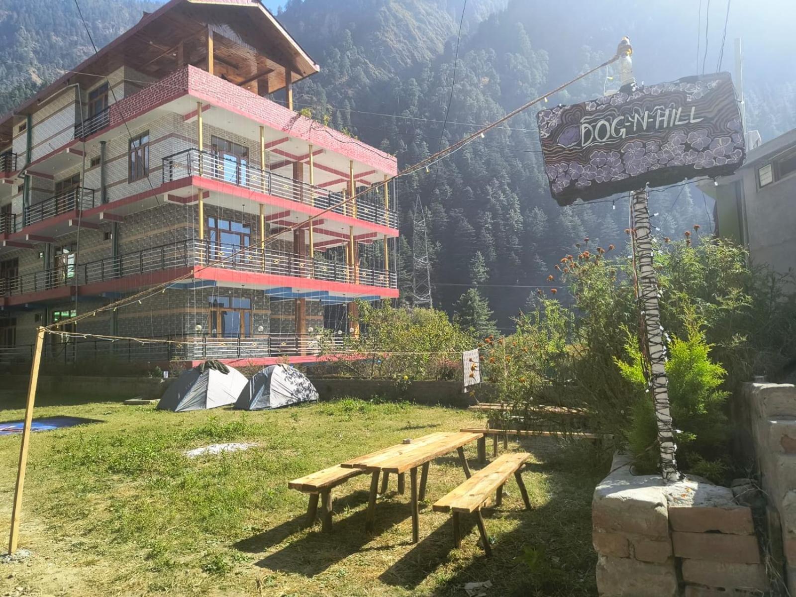 Hotel Dog N Hill Kasol Zewnętrze zdjęcie